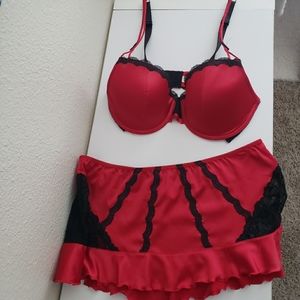 Jezebel bra and "skirt"